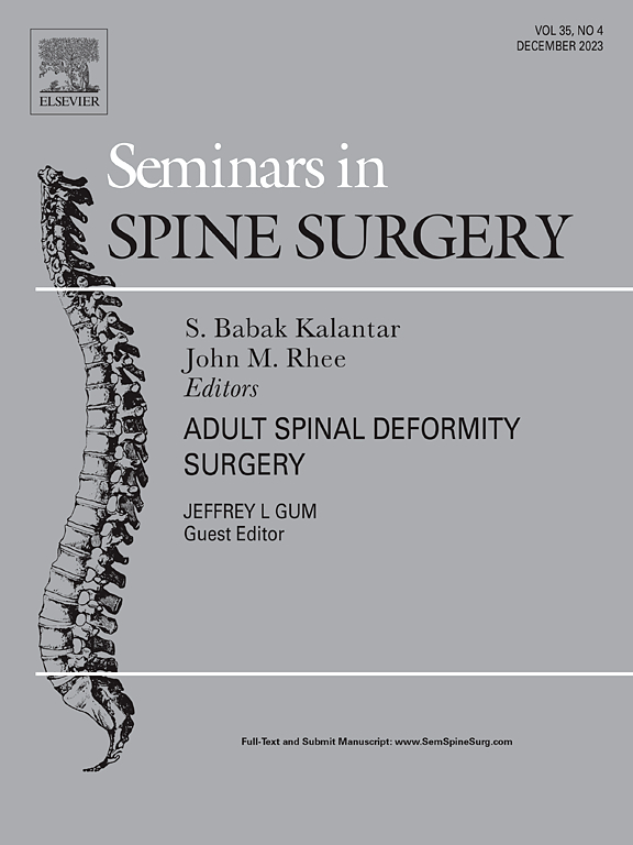 Go to journal home page - Seminars in Spine Surgery